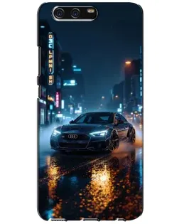 Чохол для Huawei P10 (VTR) з картинкою «Нічне місто та Audi» Чохол для Huawei P10 (VTR) з картинкою «Нічне місто та Audi»