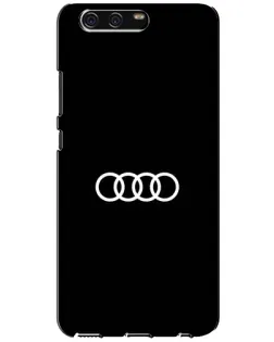 Чохол для Huawei P10 (VTR) з картинкою «Audi White Logo» Чохол для Huawei P10 (VTR) з картинкою «Audi White Logo»