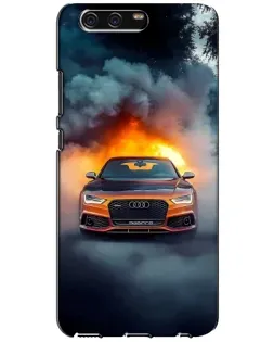 Чохол для Huawei P10 (VTR) з картинкою «Audi у вогняному диму» Чохол для Huawei P10 (VTR) з картинкою «Audi у вогняному диму»