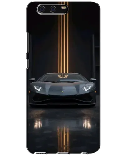 Чохол для Huawei P10 (VTR) з картинкою «Lamborghini золоті лінії» Чохол для Huawei P10 (VTR) з картинкою «Lamborghini золоті лінії»