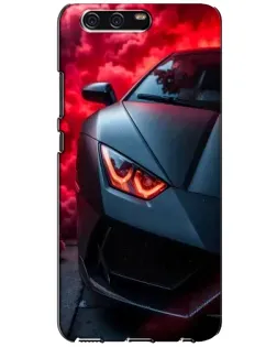 Чохол для Huawei P10 (VTR) з картинкою «Lamborghini червоне сяйво» Чохол для Huawei P10 (VTR) з картинкою «Lamborghini червоне сяйво»