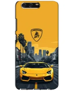 Чохол для Huawei P10 (VTR) з картинкою «Жовтий Lamborghini місто» Чохол для Huawei P10 (VTR) з картинкою «Жовтий Lamborghini місто»