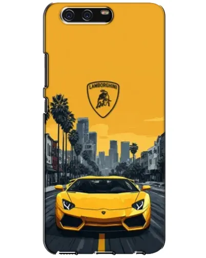 Чохол для Huawei P10 (VTR) з картинкою «Жовтий Lamborghini місто» Чохол для Huawei P10 (VTR) з картинкою «Жовтий Lamborghini місто»