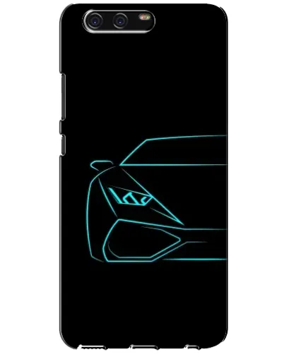 Чохол для Huawei P10 (VTR) з картинкою «Блакитний силует Lamborghini» Чохол для Huawei P10 (VTR) з картинкою «Блакитний силует Lamborghini»