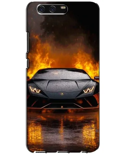 Чохол для Huawei P10 (VTR) з картинкою «Lamborghini у вогні» Чохол для Huawei P10 (VTR) з картинкою «Lamborghini у вогні»