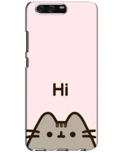 Чохол для Huawei P10 (VTR) з картинкою «Пушин каже Hi»