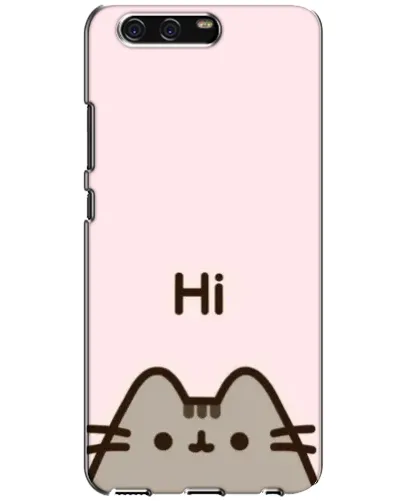 Чохол для Huawei P10 (VTR) з картинкою «Пушин каже Hi»