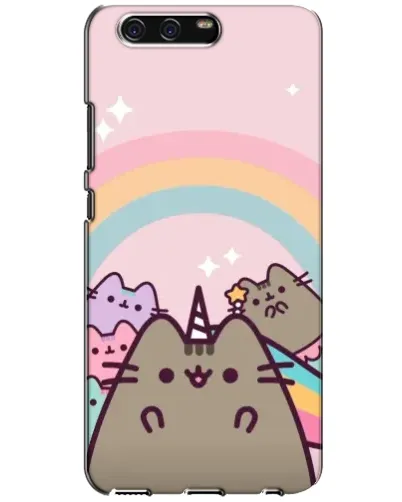 Чохол для Huawei P10 (VTR) з картинкою «Єдиноріг Pusheen»