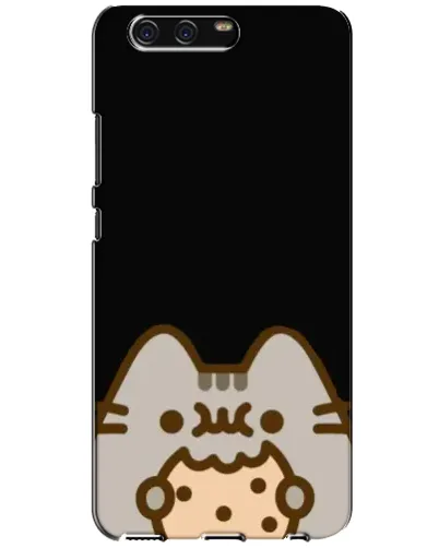 Чохол для Huawei P10 (VTR) з картинкою «Пушин на чорному»