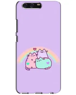 Чохол для Huawei P10 (VTR) з картинкою «Веселкові Пушини»
