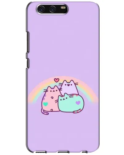 Чохол для Huawei P10 (VTR) з картинкою «Веселкові Пушини»
