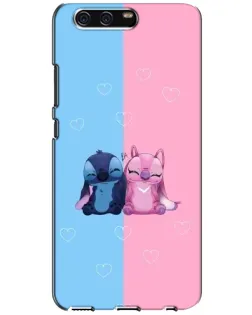 Чохол для Huawei P10 (VTR) з картинкою «Stitch та Angel Love»