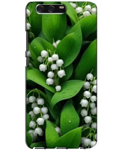 Чехол для Huawei P10 (VTR) с картинкой «Ландыши в зелени»