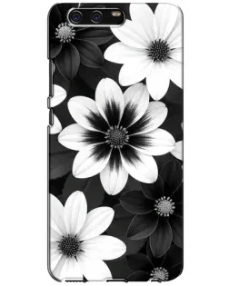 Чехол для Huawei P10 (VTR) с картинкой «Монохромные астры» Чехол для Huawei P10 (VTR) с картинкой «Монохромные астры»