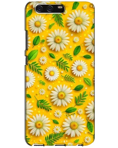 Чехол для Huawei P10 (VTR) с картинкой «Ромашковое солнце»