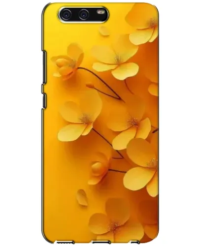 Чехол для Huawei P10 (VTR) с картинкой «Золотые лепестки»