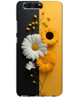 Чехол для Huawei P10 (VTR) с картинкой «Подсолнух и ромашка» Чехол для Huawei P10 (VTR) с картинкой «Подсолнух и ромашка»