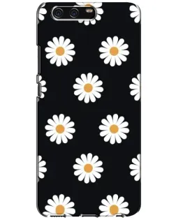 Чехол для Huawei P10 (VTR) с картинкой «Ромашки на черном» Чехол для Huawei P10 (VTR) с картинкой «Ромашки на черном»