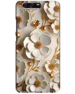 Чехол для Huawei P10 (VTR) с картинкой «Белие бумажние цвети» Чехол для Huawei P10 (VTR) с картинкой «Белие бумажние цвети»