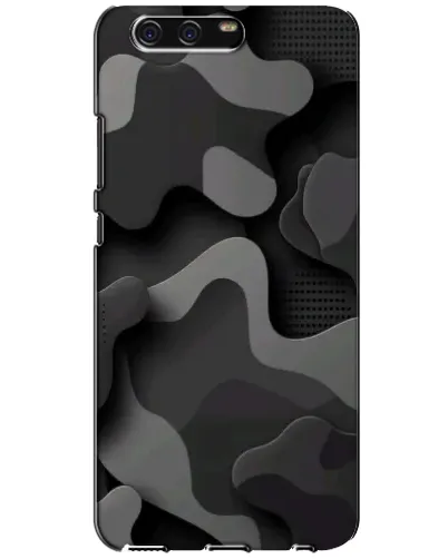 Чохол для Huawei P10 (VTR) з картинкою «Темний абстрактний камуфляж» Чохол для Huawei P10 (VTR) з картинкою «Темний абстрактний камуфляж»