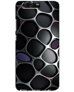 Чохол для Huawei P10 (VTR) з картинкою «Об'ємна темна решітка»