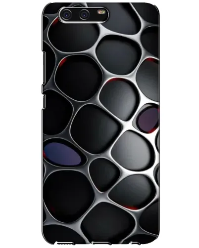 Чохол для Huawei P10 (VTR) з картинкою «Об'ємна темна решітка» Чохол для Huawei P10 (VTR) з картинкою «Об'ємна темна решітка»