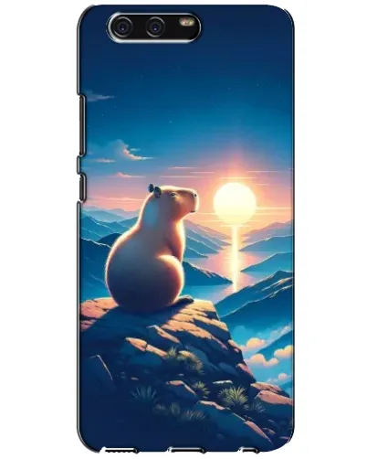 Чохол для Huawei P10 (VTR) з картинкою «Захід сонця з капібарою» Чохол для Huawei P10 (VTR) з картинкою «Захід сонця з капібарою»