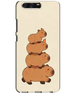 Чохол для Huawei P10 (VTR) з картинкою «Вежа з капібар»