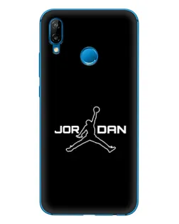 Чехол для Huawei P20 Lite (2019) с картинкой «Nike Pink Swirl»