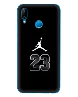 Чехол для Huawei P20 Lite (2019) с картинкой «Jordan Flight 23»