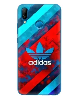Чехол для Huawei P20 Lite (2019) с картинкой «Абстракция Adidas» Чехол для Huawei P20 Lite (2019) с картинкой «Абстракция Adidas»