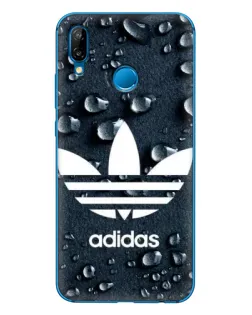 Чехол для Huawei P20 Lite (2019) с картинкой «Adidas Trefoil Blue» Чехол для Huawei P20 Lite (2019) с картинкой «Adidas Trefoil Blue»