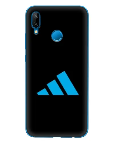 Чехол для Huawei P20 Lite (2019) с картинкой «Adidas Cyan Logo»