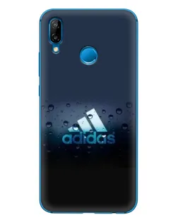 Чехол для Huawei P20 Lite (2019) с картинкой «Adidas Water Drops» Чехол для Huawei P20 Lite (2019) с картинкой «Adidas Water Drops»