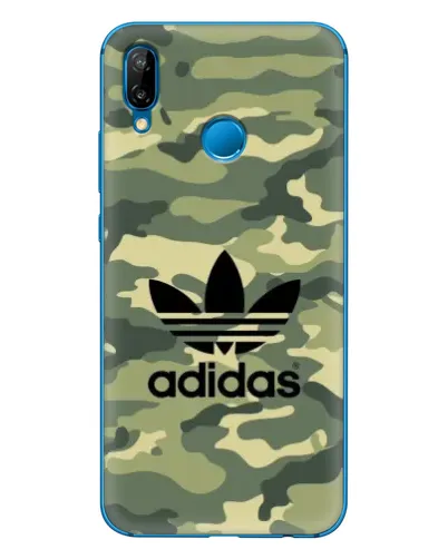 Чехол для Huawei P20 Lite (2019) с картинкой «Милитари стиль Adidas»