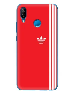 Чехол для Huawei P20 Lite (2019) с картинкой «Красный минимализм Adidas» Чехол для Huawei P20 Lite (2019) с картинкой «Красный минимализм Adidas»
