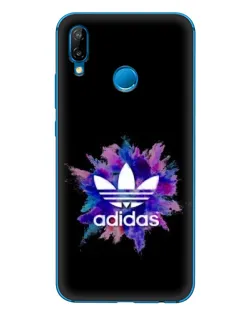 Чехол для Huawei P20 Lite (2019) с картинкой «Взрыв красок Adidas»