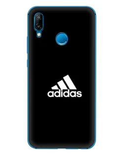 Чехол для Huawei P20 Lite (2019) с картинкой «Черная классика Adidas»