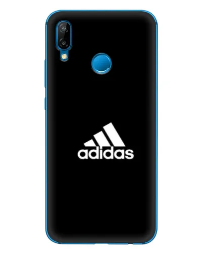 Чехол для Huawei P20 Lite (2019) с картинкой «Черная классика Adidas»