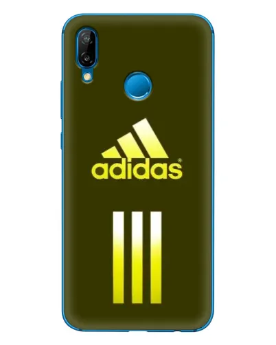 Чехол для Huawei P20 Lite (2019) с картинкой «Оливковый градиент Adidas»