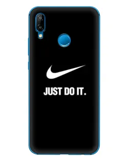 Чехол для Huawei P20 Lite (2019) с картинкой «Классический принт Nike»