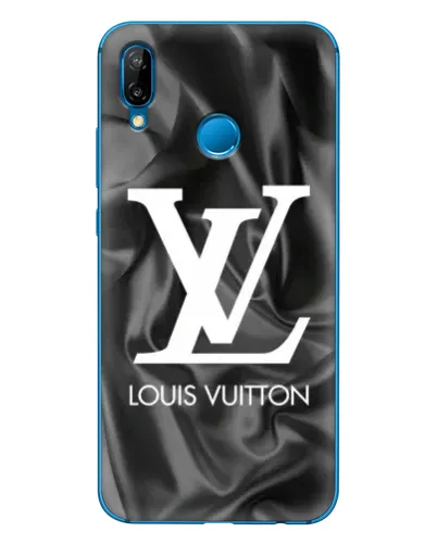 Чехол для Huawei P20 Lite (2019) с картинкой «Шелковый Louis Vuitton»
