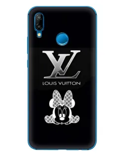 Чехол для Huawei P20 Lite (2019) с картинкой «LV и Минни Маус»