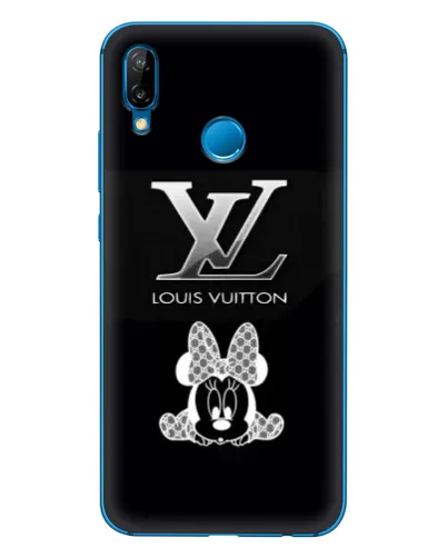 Чехол для Huawei P20 Lite (2019) с картинкой «LV и Минни Маус»