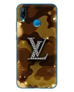 Чехол для Huawei P20 Lite (2019) с картинкой «Камуфляжный Louis Vuitton»