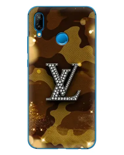 Чехол для Huawei P20 Lite (2019) с картинкой «Камуфляжный Louis Vuitton»