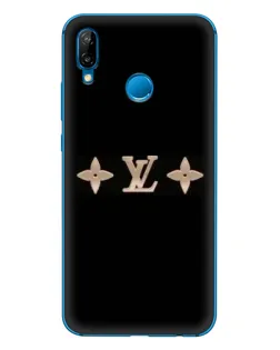 Чехол для Huawei P20 Lite (2019) с картинкой «Louis Vuitton — минимализм»