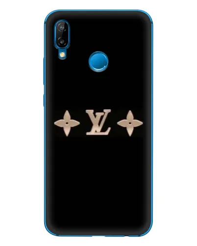 Чехол для Huawei P20 Lite (2019) с картинкой «Louis Vuitton — минимализм»