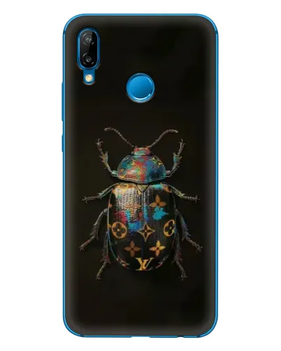 Чехол для Huawei P20 Lite (2019) с картинкой «LV — мраморный принт»