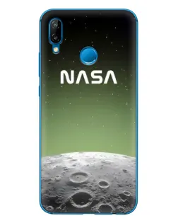 Чехол для Huawei P20 Lite (2019) с картинкой «NASA — лунный градиент» Чехол для Huawei P20 Lite (2019) с картинкой «NASA — лунный градиент»